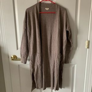 Light brown cardigan